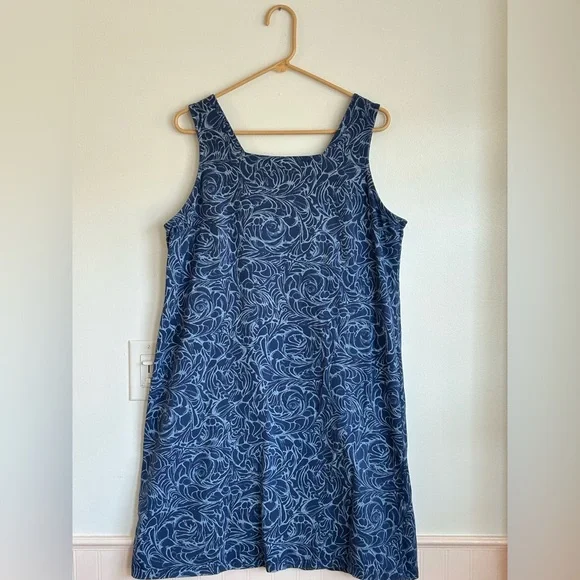 Fresh Produce Blue Sleeveless Dress - Picture 1 of 4